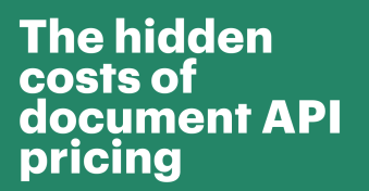 The hidden costs of document API pricing: What seat-based pricing actually means