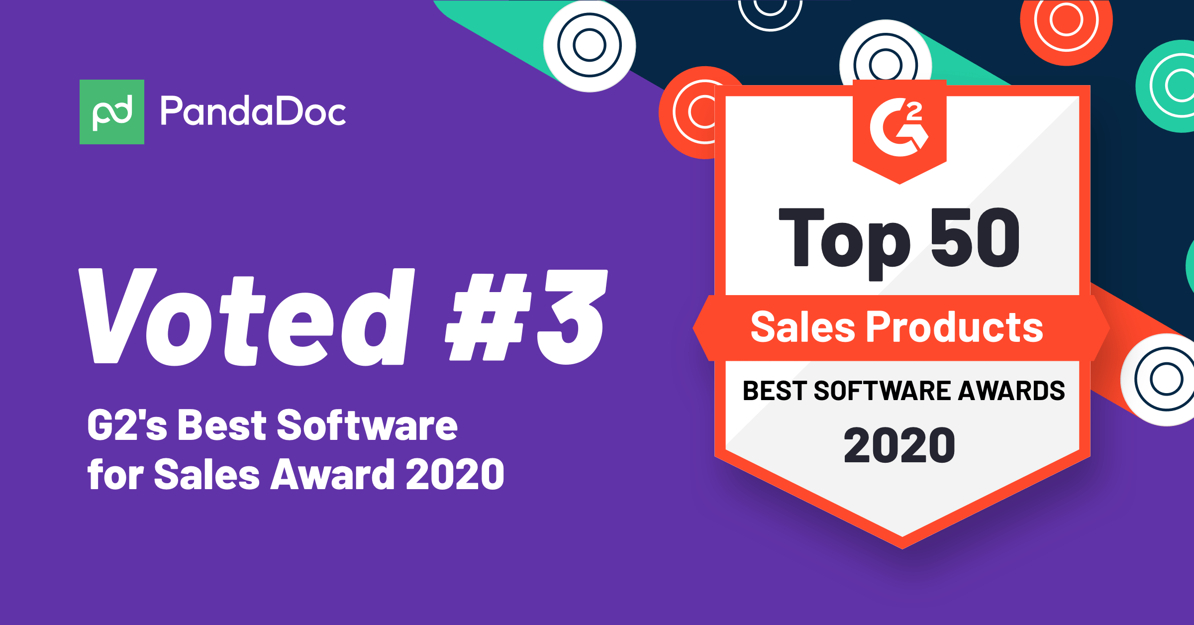 PandaDoc receives 3 best software 2020 awards from G2