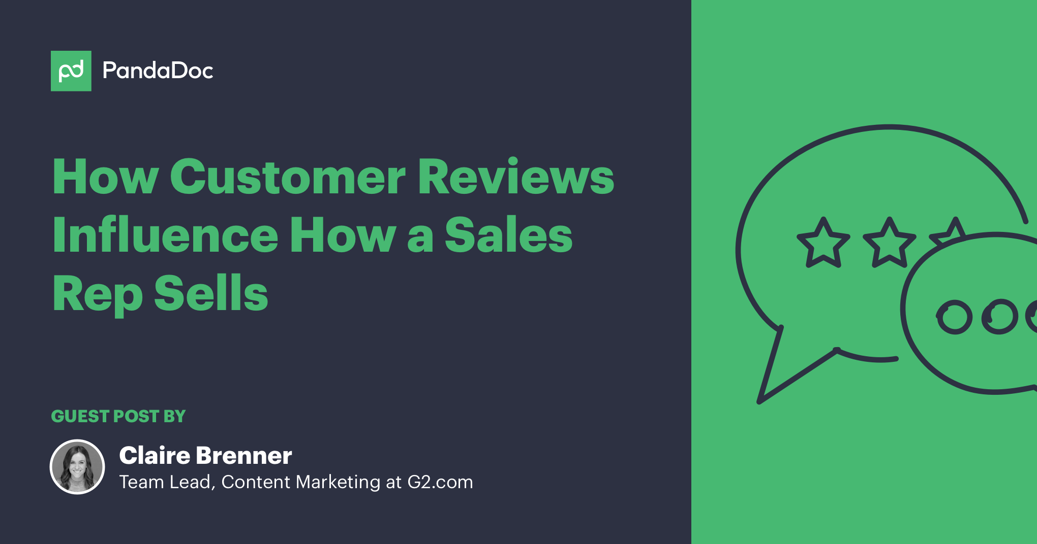How customer reviews influence how a sales rep sells