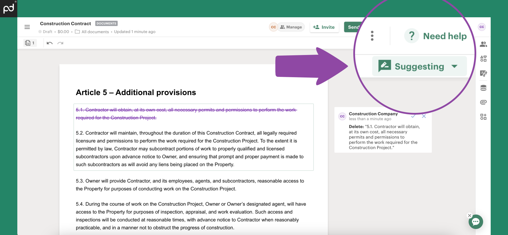 How To Write A Stress Free Construction Contract Pandadoc