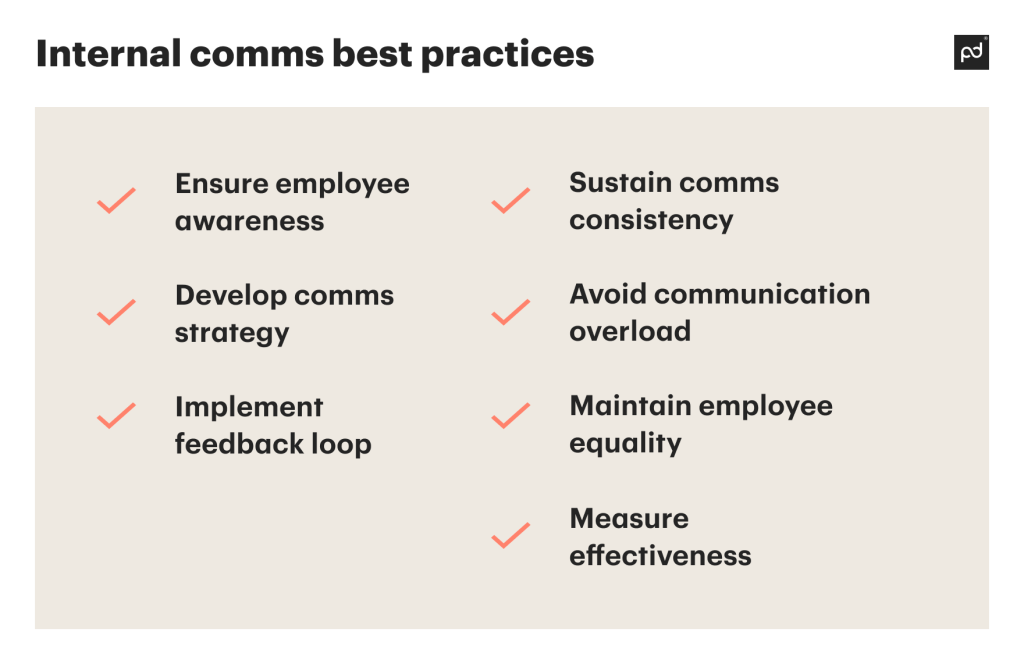 Internal communication best practices