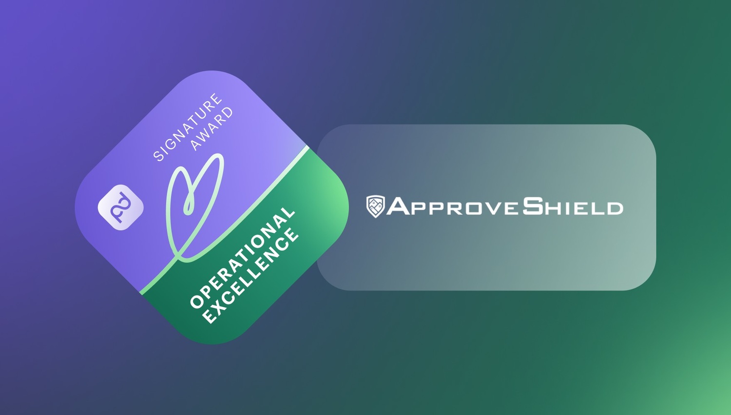 Blog SignatureAwards Operational Excellence Winner