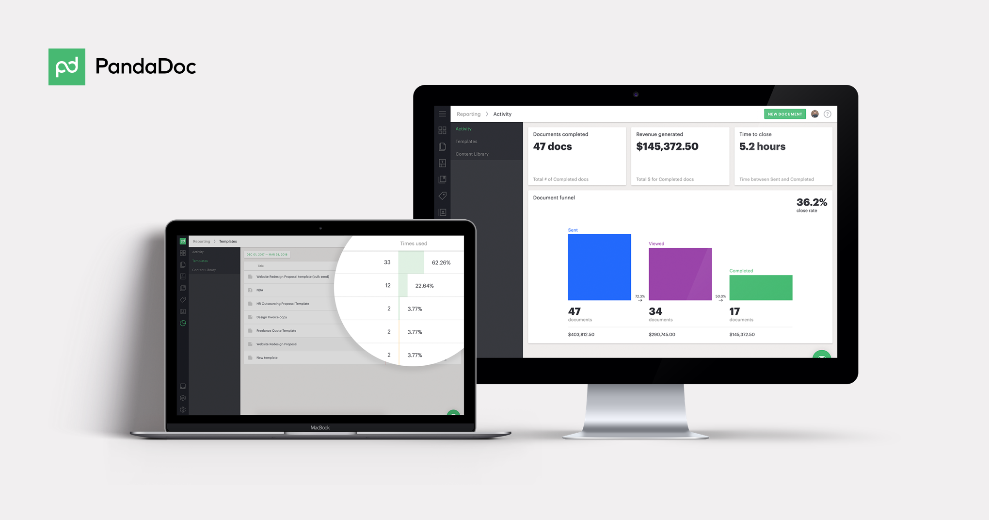 Analyze and improve your sales performance with the new Reporting