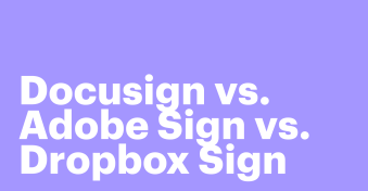 Docusign vs. Adobe Sign vs. Dropbox Sign: an honest 2026 comparison