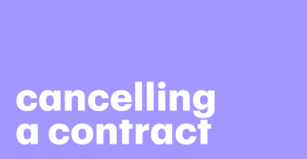 All you need to know about canceling a contract