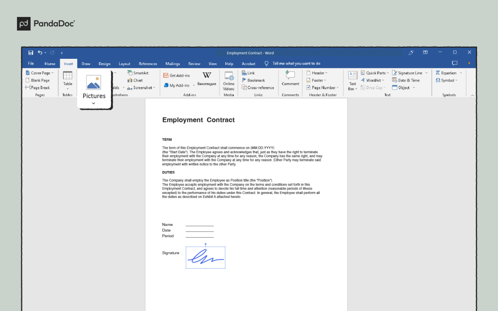 How to Add a Digital Signature to a Word Document