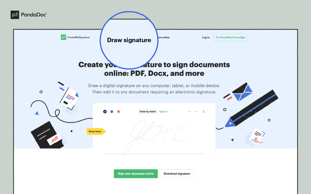 Scan your signature by Mobile, Create transparent PNG signature