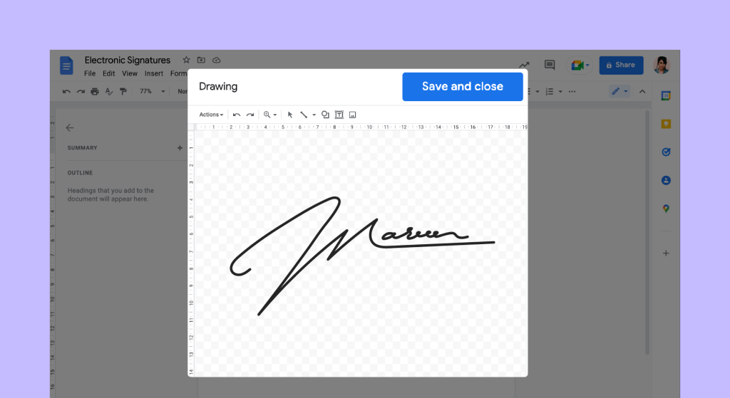 How to Create a Handwritten Signature Online with Free Handwriting ...