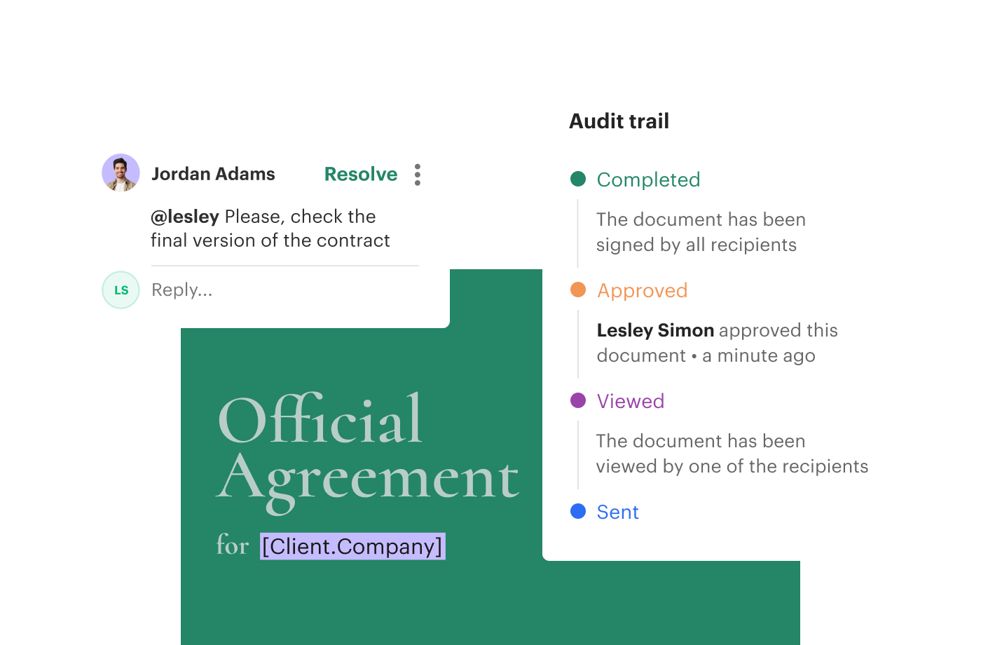Audit Trial Approval Workflow