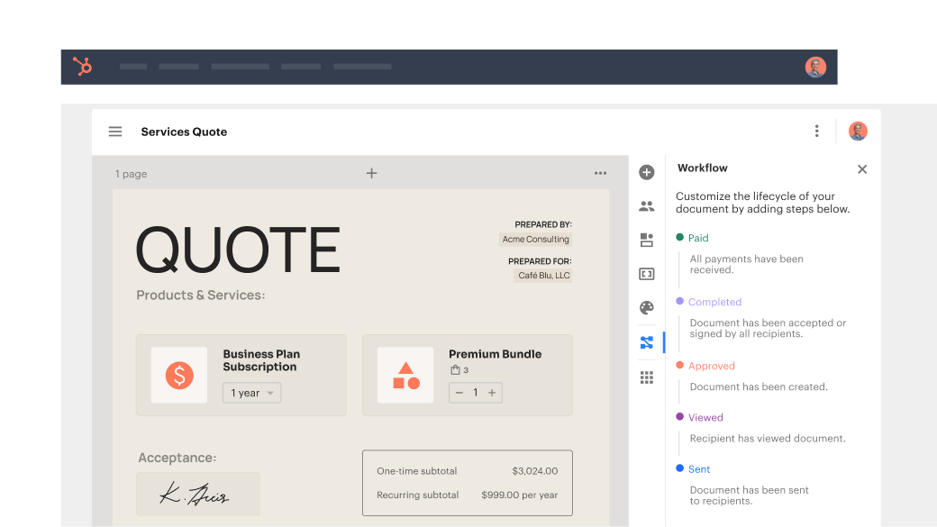 Cpq For Hubspot Manage Entire Deals With Pandadoc Cpq