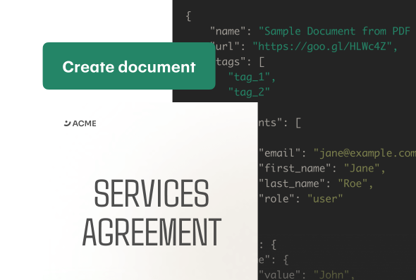 Api Automated Document Creation