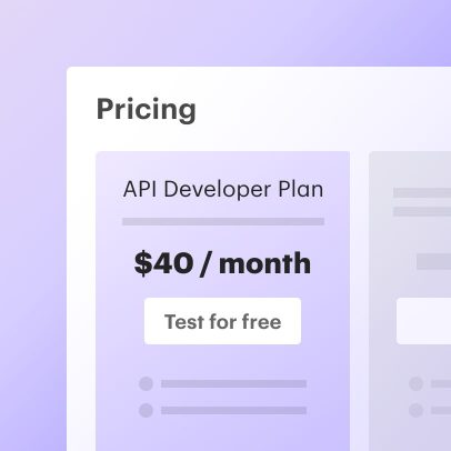 API Pricing