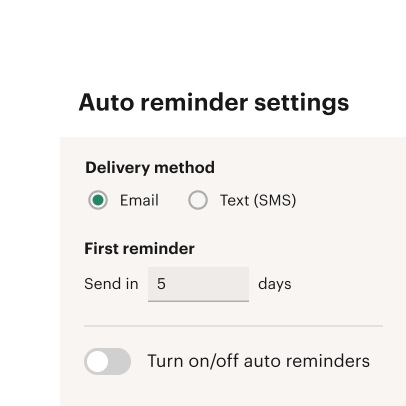 Reminder Settings