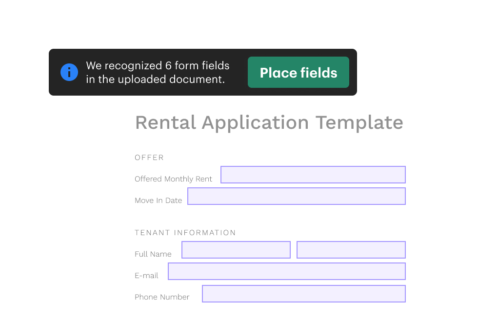 Feature Ai Detect Form Field