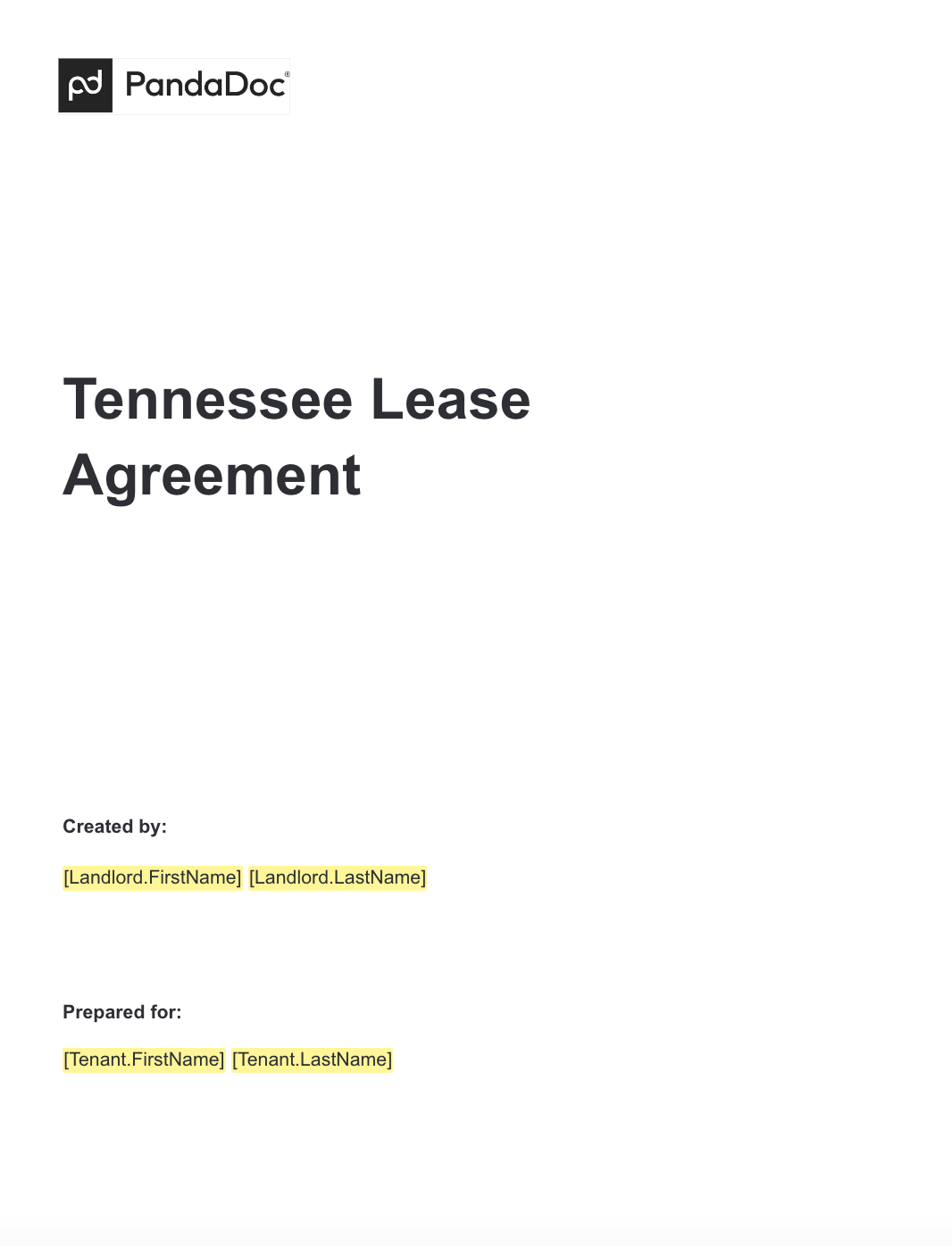 Tennessee Lease Agreements