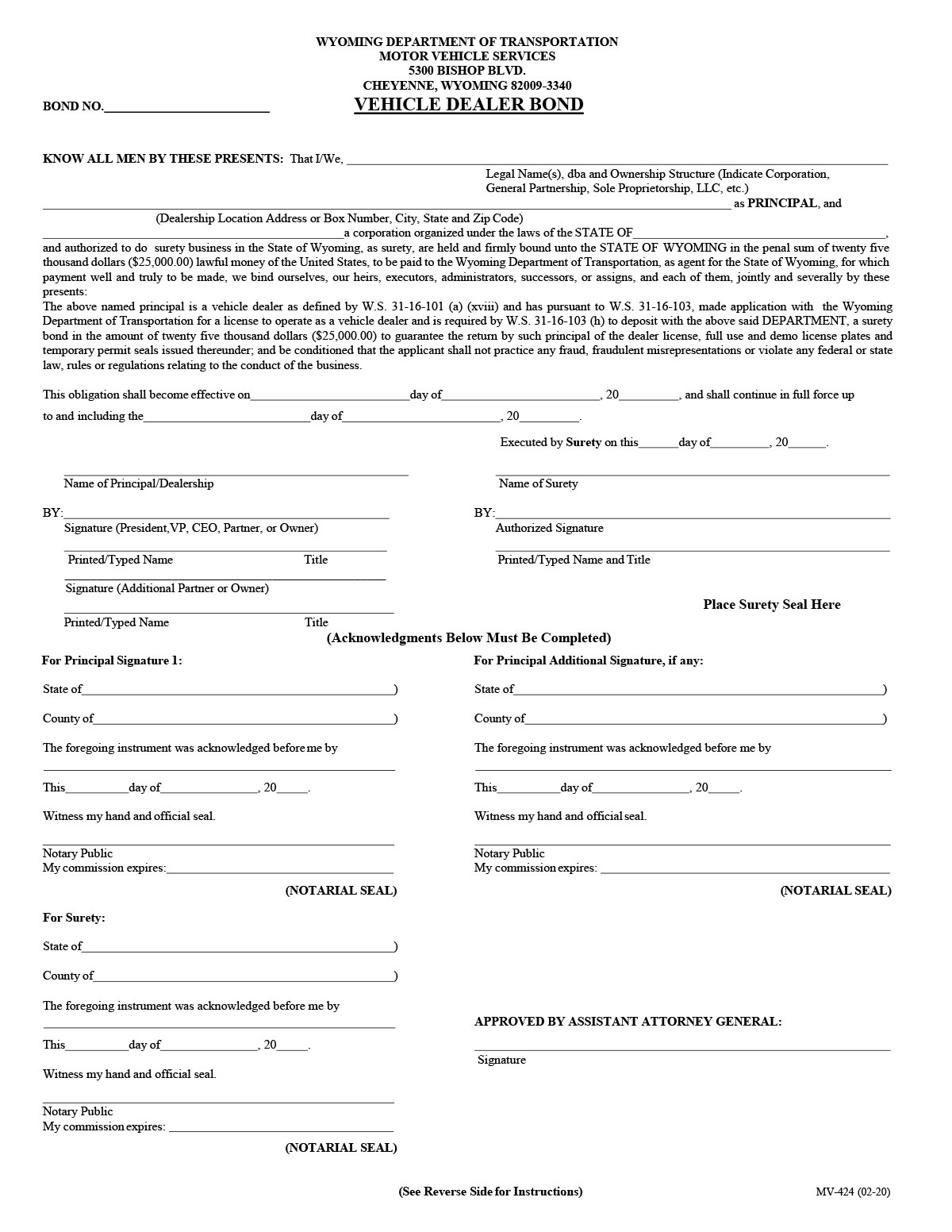 Wyoming Bill of Sale Form Templates, Free Samples for Cars, Boats ...