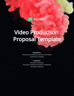 Video Production Proposal Template