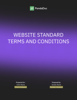 How to Write Terms and Conditions: Payment and Proposal Terms Examples -  Pandadoc