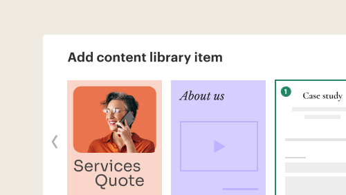 Content Library