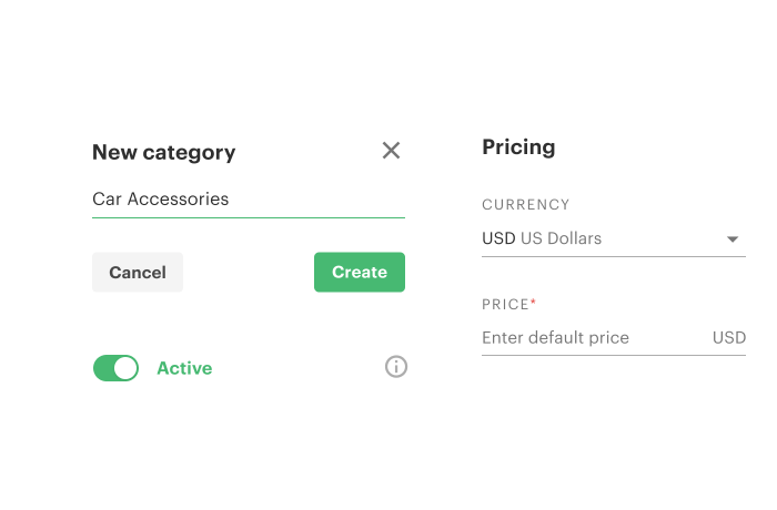 Category Pricing