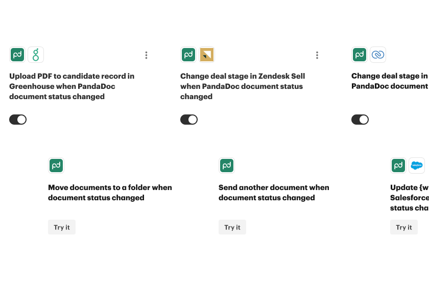 Automation Cards