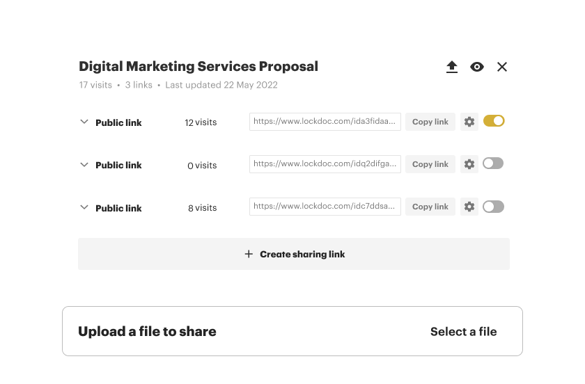 Ditch cumbersome attachments for shareable links