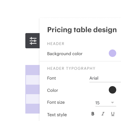 Slick interface