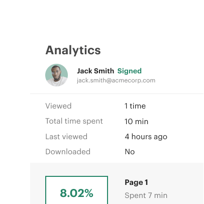 Track docs from the start