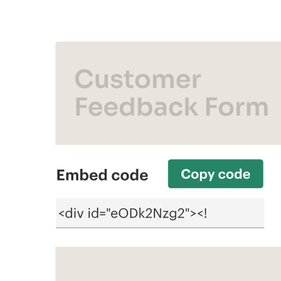 Gather customer feedback across multiple channels