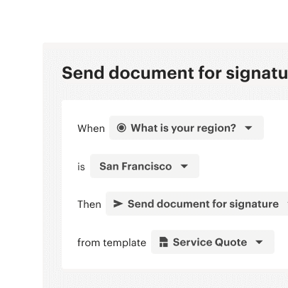 Use form data to auto-populate agreements