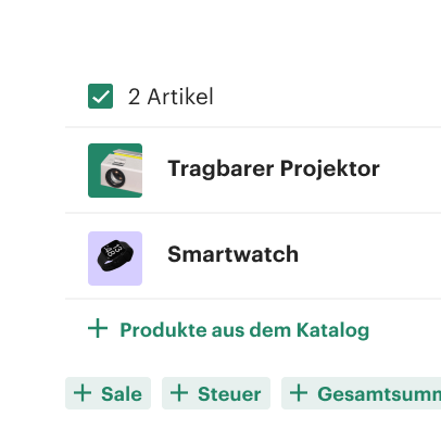 1. Inhalt festlegen