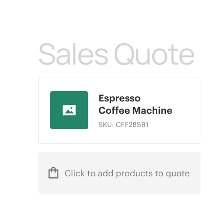Generate quotes in minutes and get proposals out faster