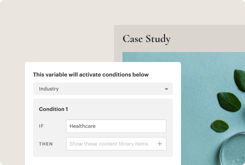 Case Study Conditions