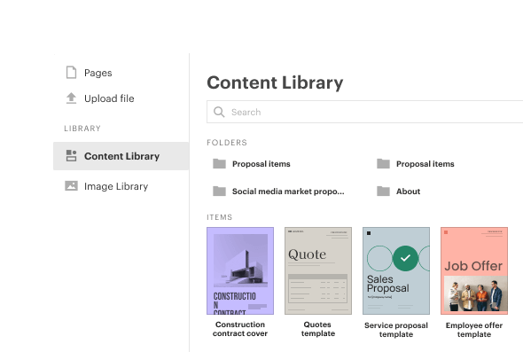 Content Library