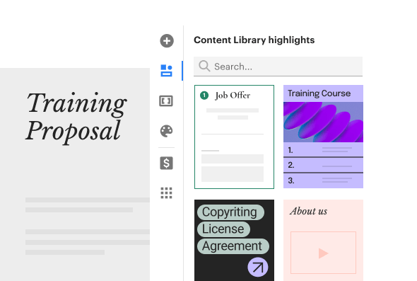 Document Content Library Educaton