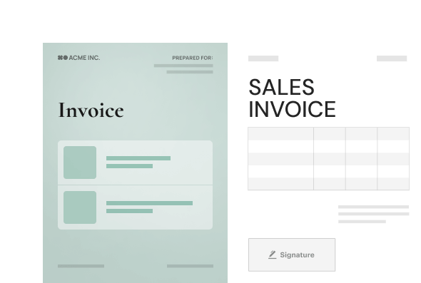 Document Invoice