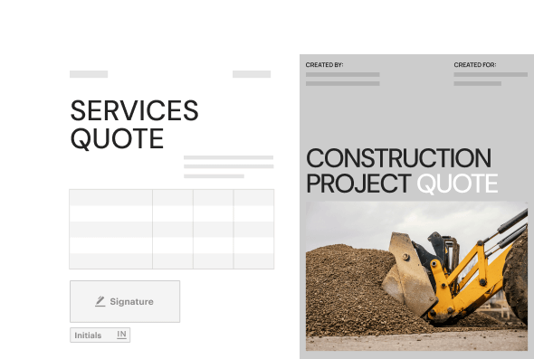 Document Services Quote