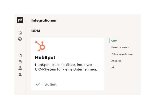 Hubspot - Integration DE