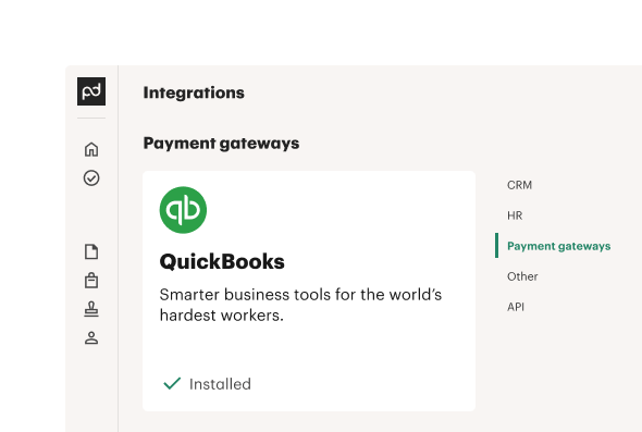 Integration - Quickbooks