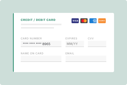 Payments Card