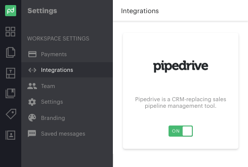 Pipedrive - Integration