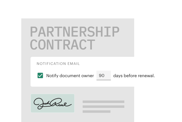 Renewal Notifications