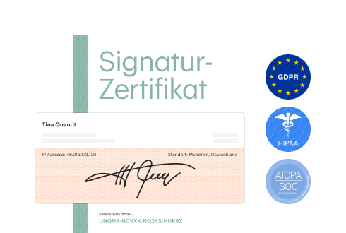 Security Signature DE