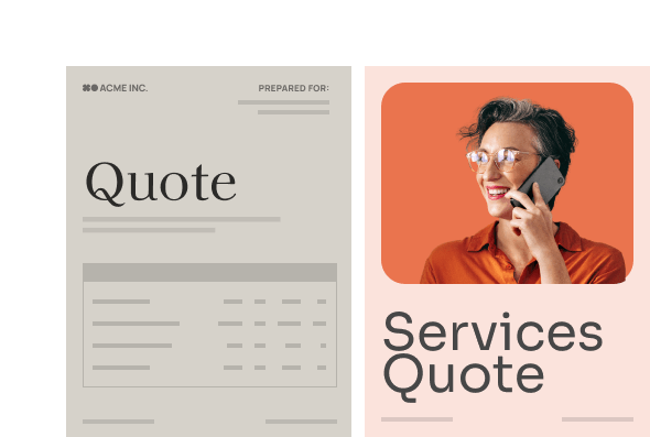 Template Services Quote