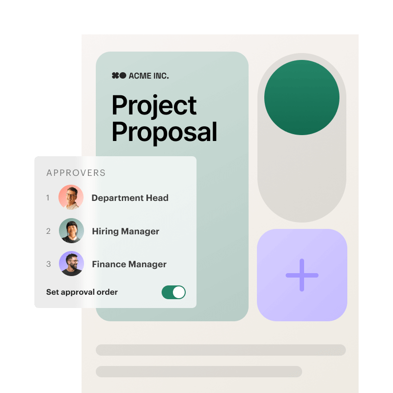 Proposal Approval
