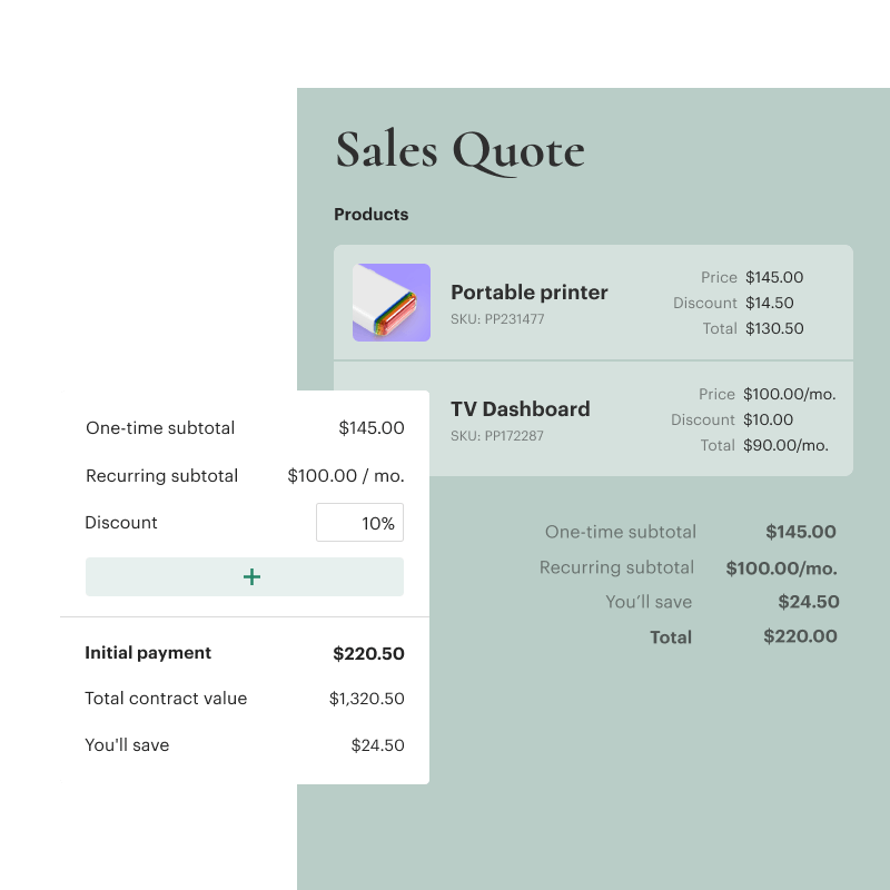 Sales Quote