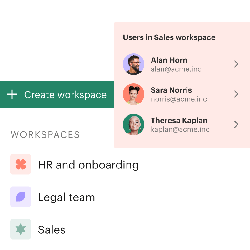 Team Workspaces