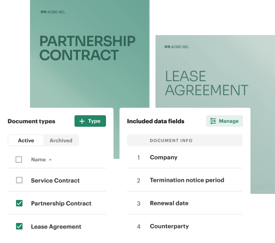 Exercise complete control over every agreement