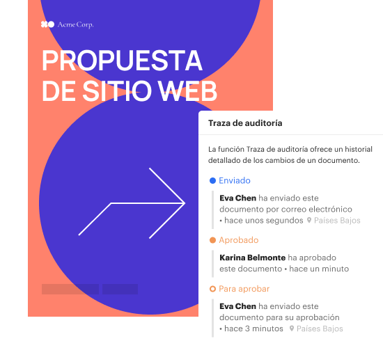 Software de aprobación de documentos