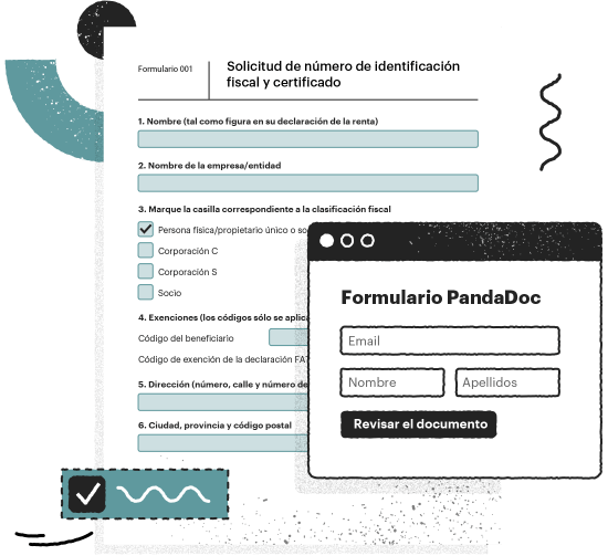 Formularios<br>de PandaDoc